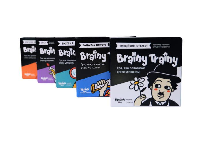 Набор из 5-ти игр Brainy Trainy (укр.)
