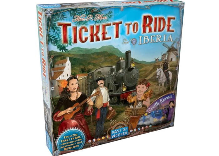 Квиток на поїзд - Колекція карт №8: Іберія та Південна Корея (Ticket to Ride Map Collection 8: Iberia & South Korea) (англ.)