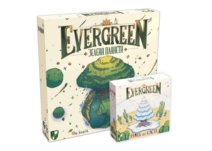 Evergreen: Зелёная планета с дополнением Сосны и кактусы (укр.)