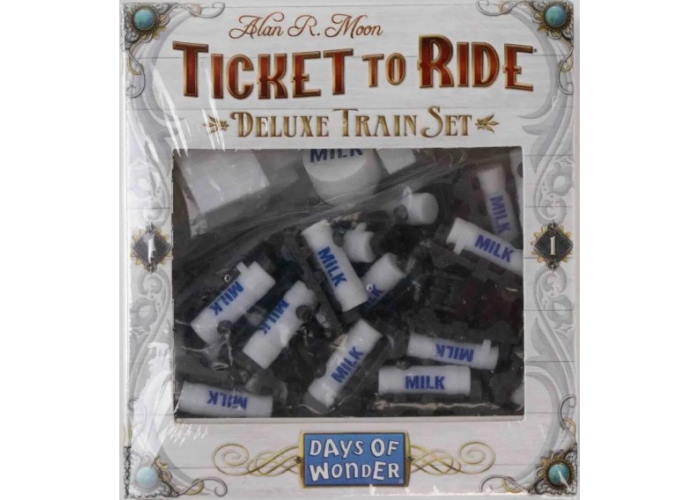 Промо набор для игры Билет на поезд 1 (белый) (Ticket to Ride: Deluxe Train Set - Milk Tanker Cars)