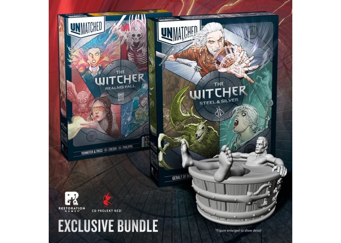 Unmatched: The Witcher - Коллекционный набор (Unmatched Witcher Bundle) (укр.) + уникальные промо!