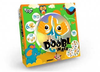 Доббль Картинки Animals (Doobl Image) (в ассорт.) (укр.)
