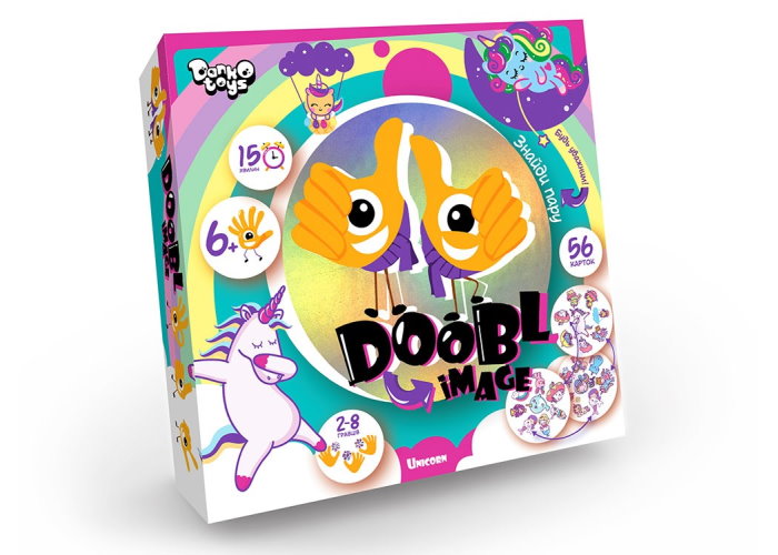 Доббль Картинки Unicorn (Doobl Image) (в асорт.) (укр.)