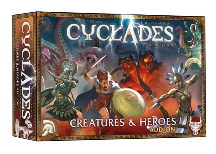 Кіклади. Легендарне видання - Монстри і герої (Cyclades: Creatures & Heroes) (укр.)