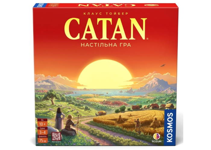Катан. Настольная игра (Catan) (укр.)