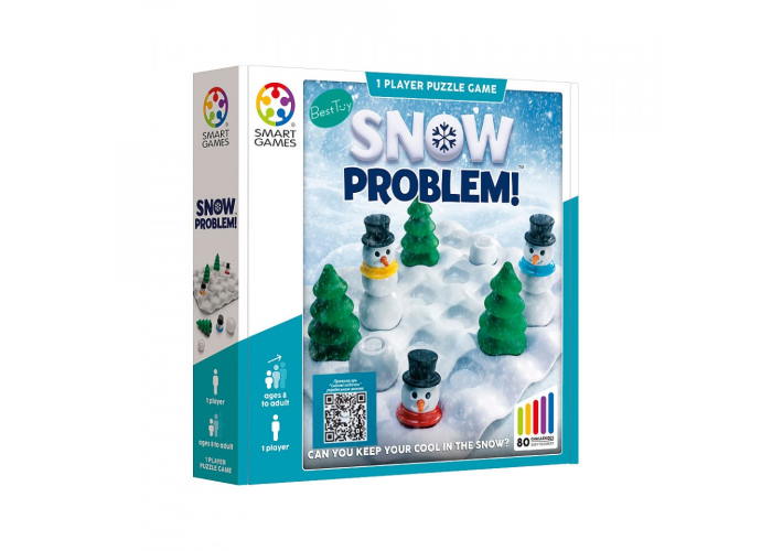 Снежные задачки (Snow Problem) (англ.) + QR-код на укр. правила