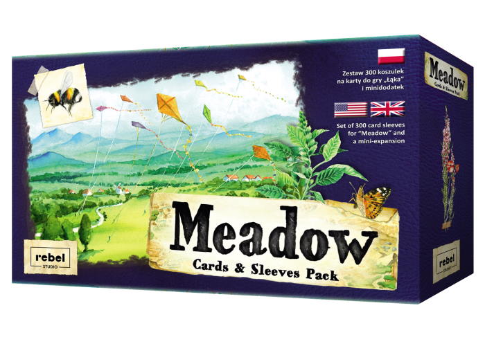 Набор из 6 промо карт и протекторов для базовой игры Левада (Meadow) (Meadow: Cards & Sleeves Pack) (англ.)