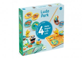 Набор игр 4 в 1 Лудопарк (Ludo Park)