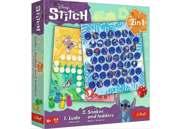 Лудо 2 в 1. Лило и Стич (Ludo 2 in 1: Lilo & Stitch)