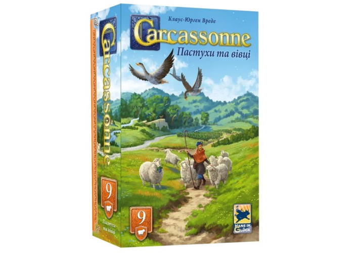 Каркасон: Пастухи та вівці (Carcassonne: Hills and Sheep) (укр.)