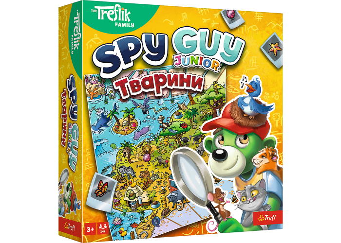 Шпигун Юніор: Тварини (Spy Guy Junior Animals) (укр.)