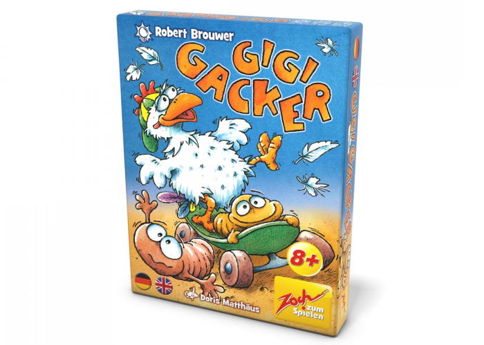 Джиджі Жартівник. Карткова гра (Gigi Gacker - Das Kartenspiel) (англ.)