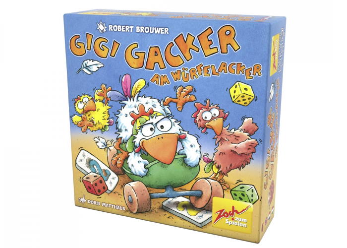 Джиджі Жартівник і кубикові пригоди (Gigi Gacker am Wurfelacker) (англ.)