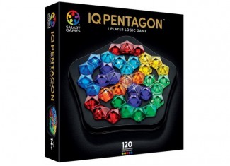 IQ Делюкс. П'ятикутник (IQ Pentagon) (англ.) + QR-код на укр. правила