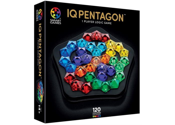 IQ Делюкс. П'ятикутник (IQ Pentagon) (англ.) + QR-код на укр. правила