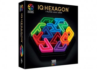 IQ Делюкс. Шестикутник (IQ Hexagon) (англ.) + QR-код на укр. правила