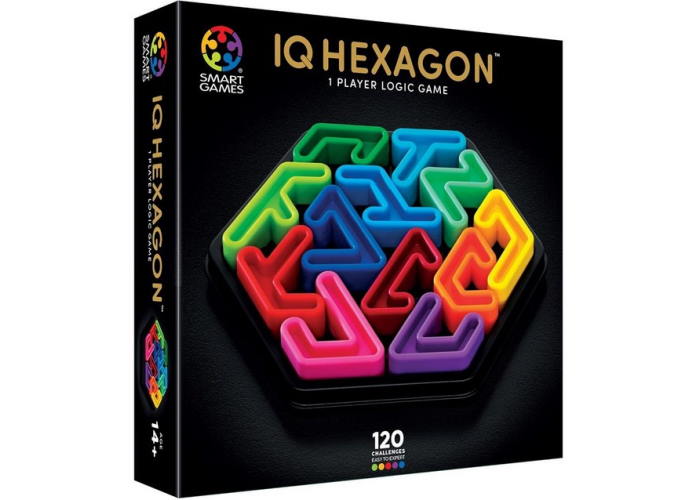 IQ Делюкс. Шестикутник (IQ Hexagon) (англ.) + QR-код на укр. правила