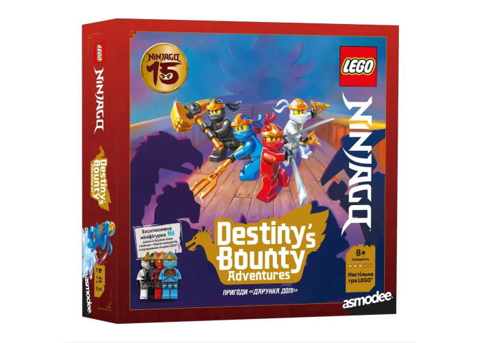 Lego: Ninjago - Пригоди "Дарунка долі" (LEGO: NINJAGO - Destiny&rsquo;s Bounty Adventures) (укр.)