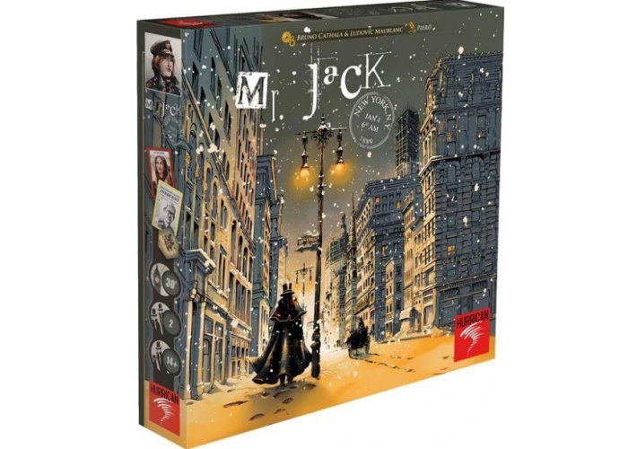 Настольная игра  Мистер Джек в Нью-Йорке (Mr. Jack in New York)