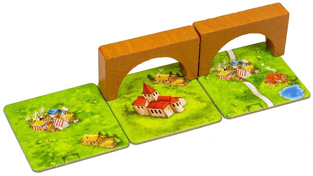 Настольная игра Каркассон. Королевский подарок в процессе игры