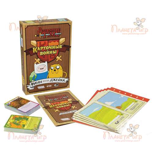 Время приключений. Карточные войны: Финн против Джейка (Adventure Time Card Wars: Finn vs. Jake)