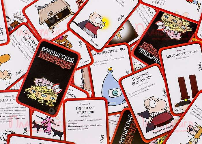 Игра Вампирский Манчкин (Munchkin Bites!): карточки