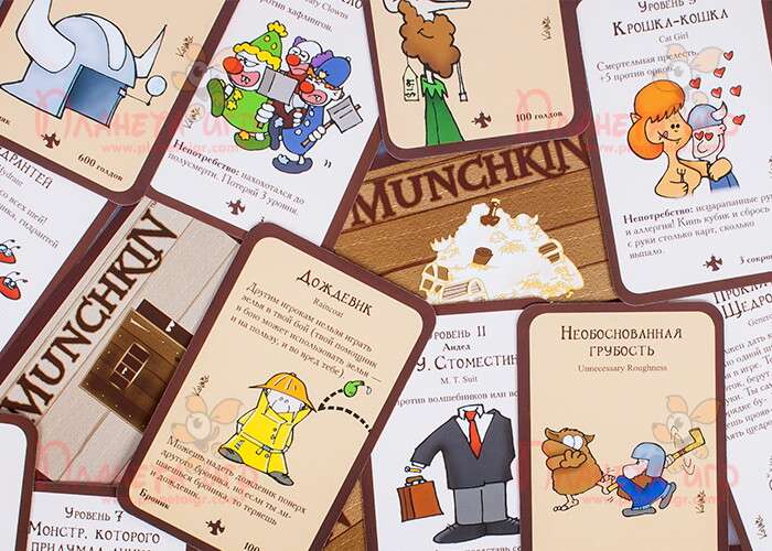Настольная игра Манчкин 2. Дикий топор: карточки