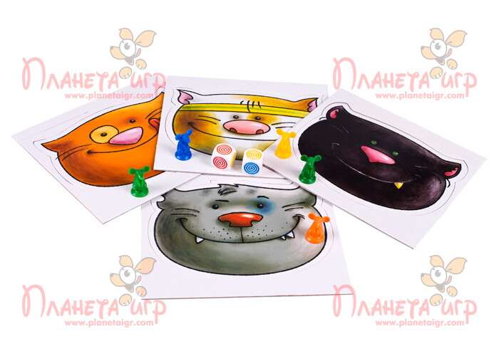 Настольная игра Лови мышей: карточки