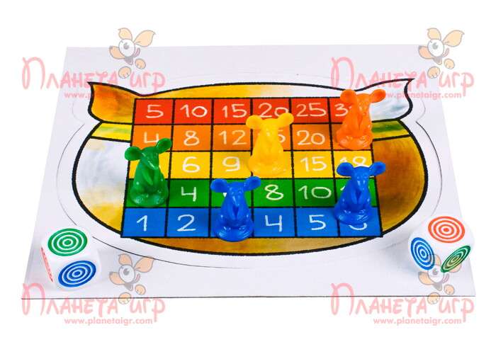 Настольная игра Лови мышей в процессе игры