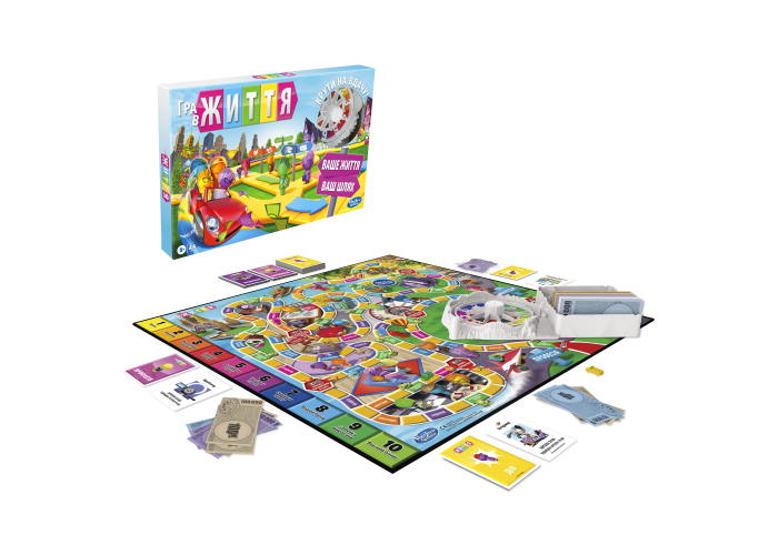 Настільна гра Гра в життя (The Game of Life) (укр.) 
