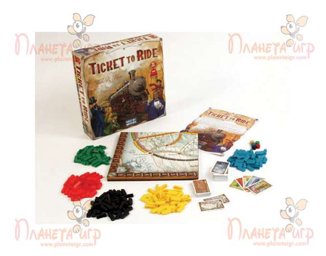 Игра Билет на поезд. Америка (Ticket to Ride: USA)