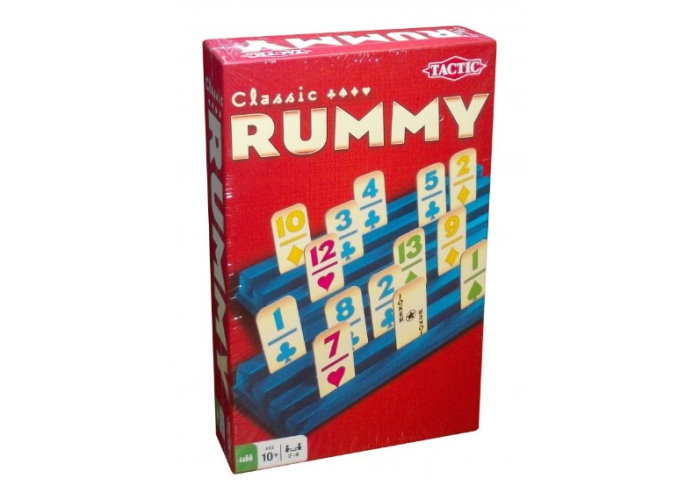Настільна гра Руммі дорожня версія (Руммікуб, Rummy compact)