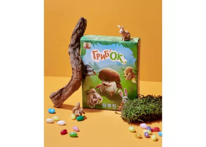 Коробка настольной игры Грибок