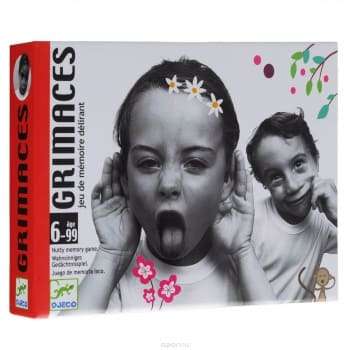 Коробка настільної гри Гримаси (Grimaces)