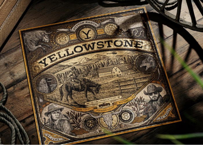 Пазл Йеллоустоун (Yellowstone Jigsaw Puzzle), 1000 ел.