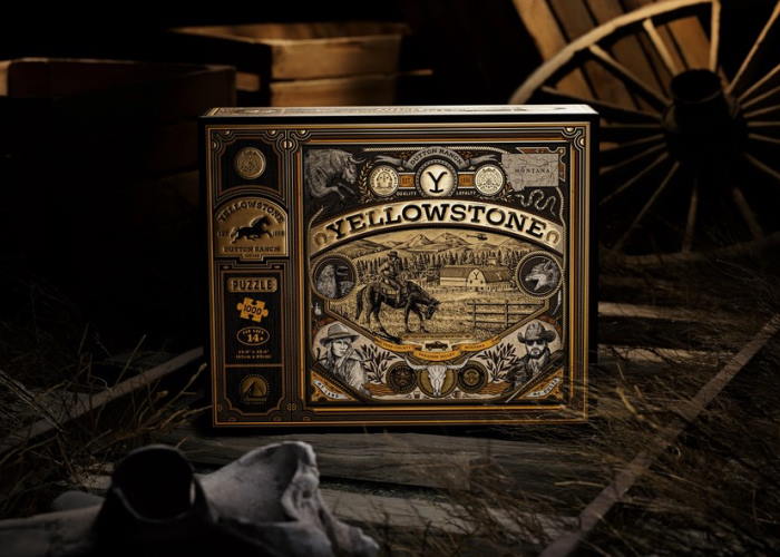 Коробка Пазла Йеллоустоун (Yellowstone Jigsaw Puzzle), 1000 ел.