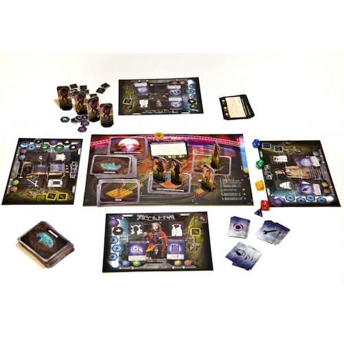 Игровое поле и компоненты игры Бобот