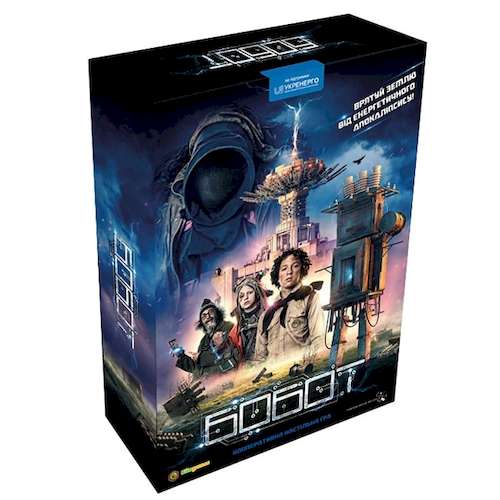 Коробка настольной игры Бобот