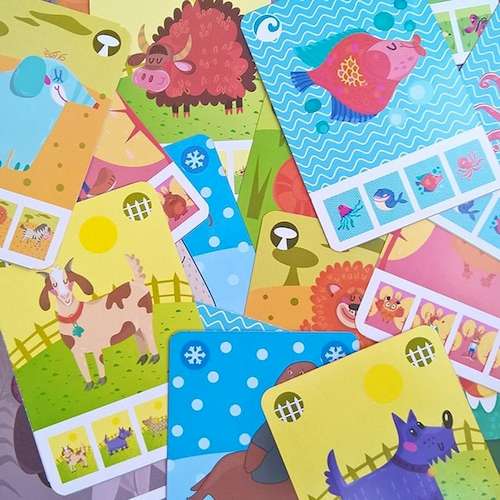 Карты настольной игрі Зоо (Zoo)