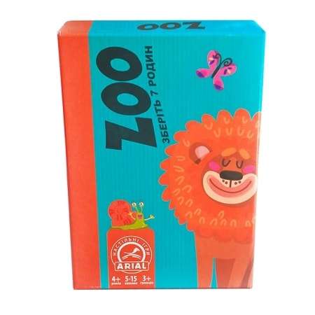 Коробка настольной игры Зоо (Zoo)