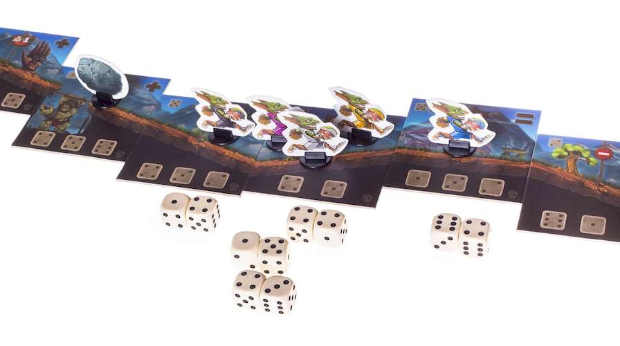 Компоненты игры Гоблинские Кости