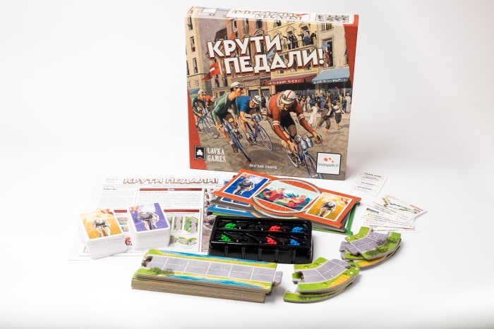 Настольная игра Крути педали
