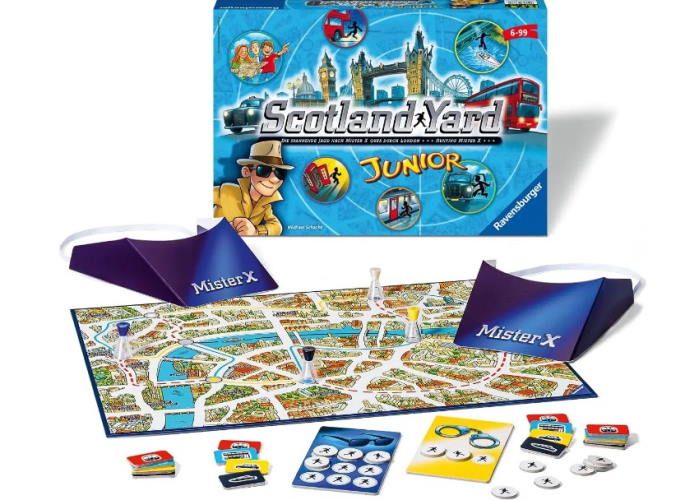 Настольная игра Скотланд Ярд Юниор (Scotland Yard Junior) (англ.)