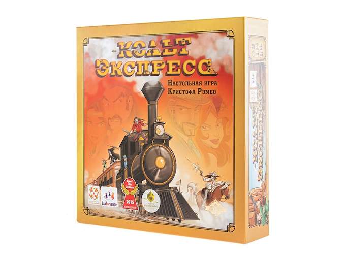 Коробка настольной игры Кольт Экспресс