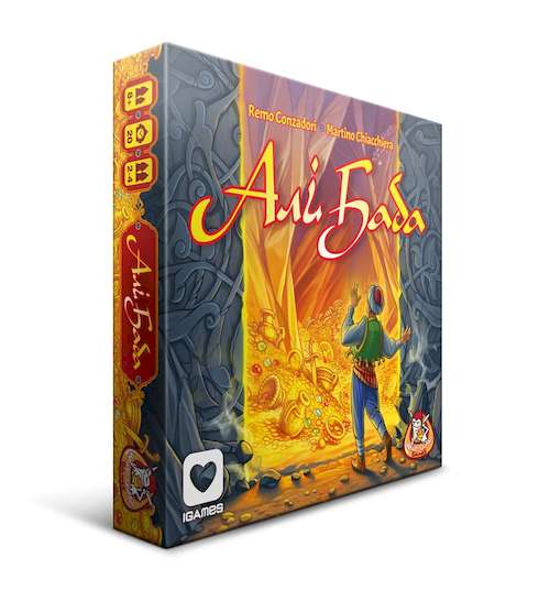 Коробка настольной игры Али-Баба