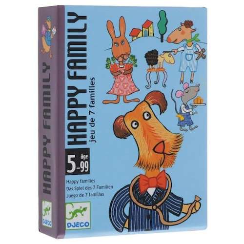 Коробка настольной игры Счастливая семейка