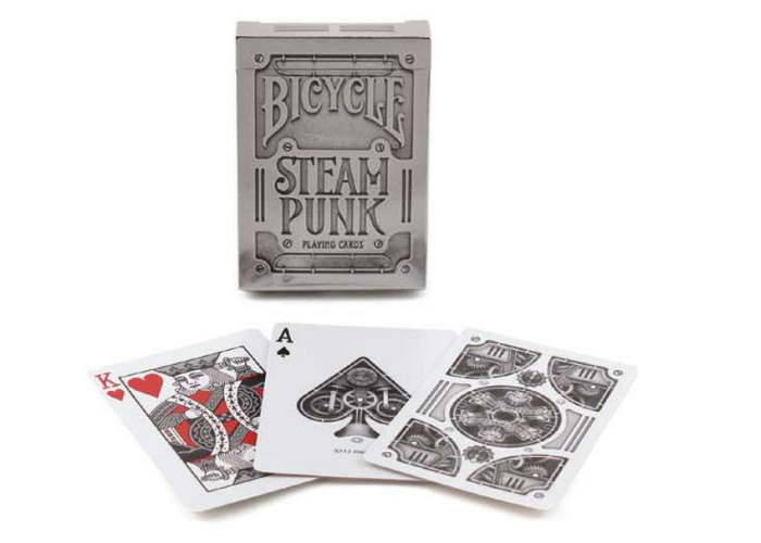 Карты игральные Bicycle Steampunk (silver)