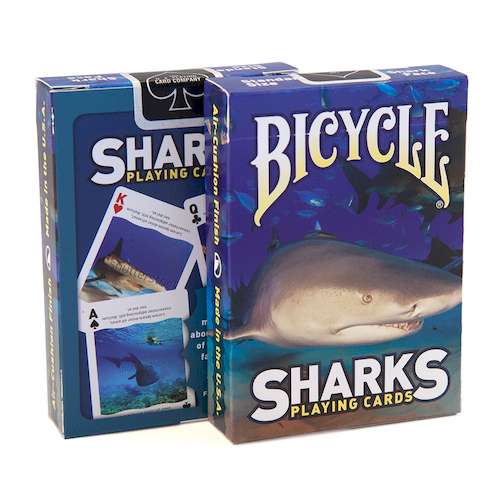 Карты игральные Bicycle Sharks