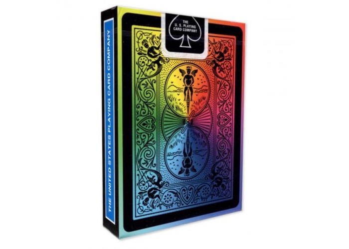 Карты игральные Bicycle Rainbow (black)