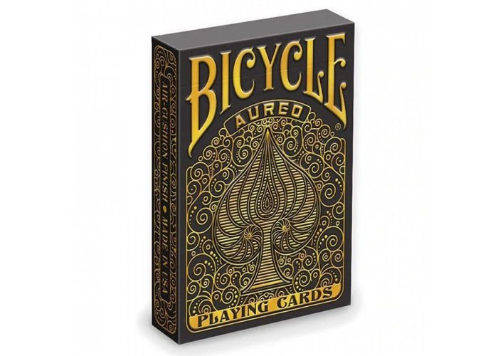 Карты игральные Bicycle Aureo (black)